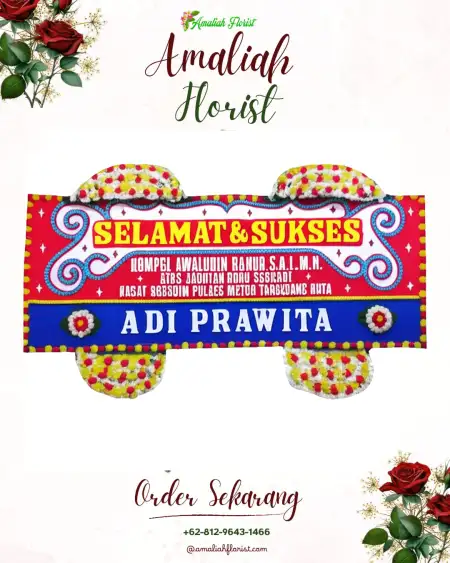 Papan Bunga Ucapan Selamat Buru Selatan